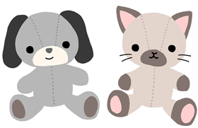 ねこのえほん・いぬのえほん