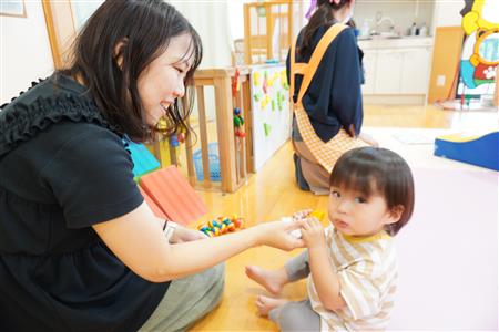 食べている様子