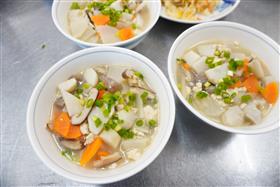 いんぎん豆腐完成写真