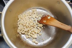 いんぎん豆腐調理写真