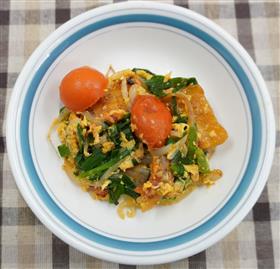 厚揚げのチャンプルー写真