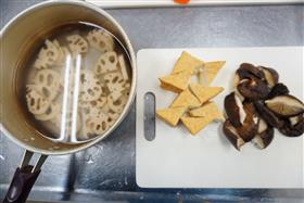 昆布煮しめ材料写真