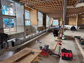 プラザ配管様子