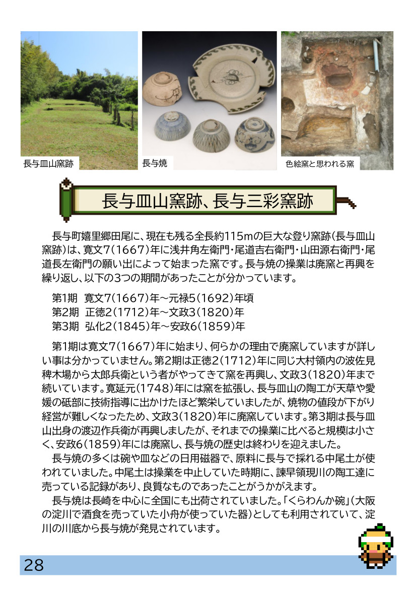 長与遺跡録　皿山